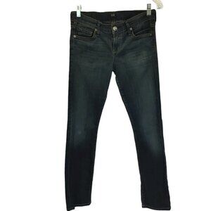 Citizens of Humanity Ava Women's Low Rise Straight Leg Jeans Size 26 Medium Wash